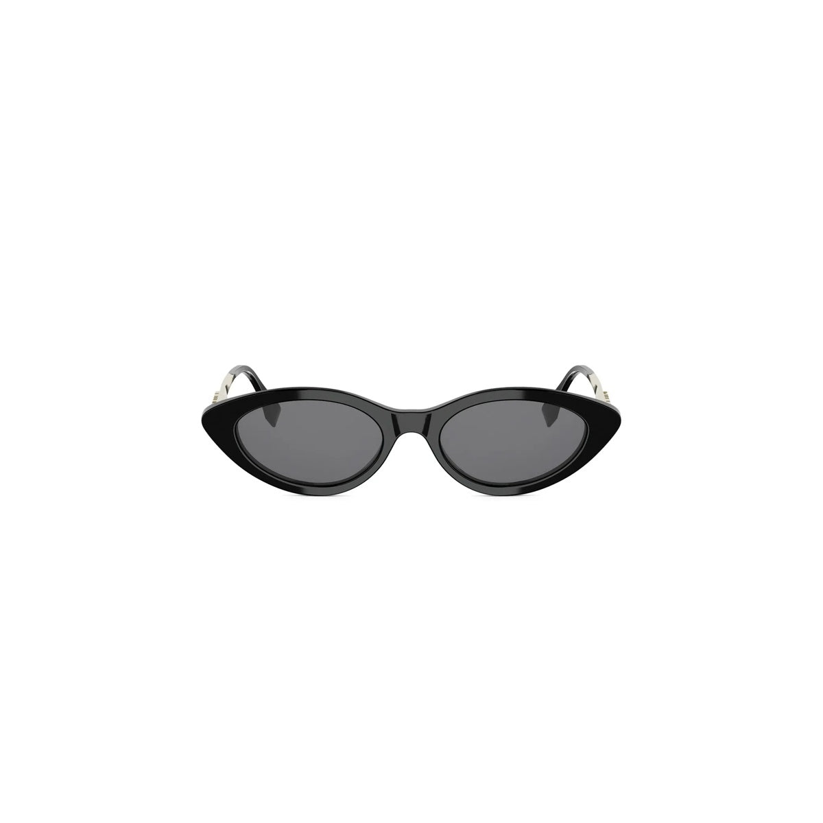 01A - Acetate Shiny Black with Grey Normal lenses