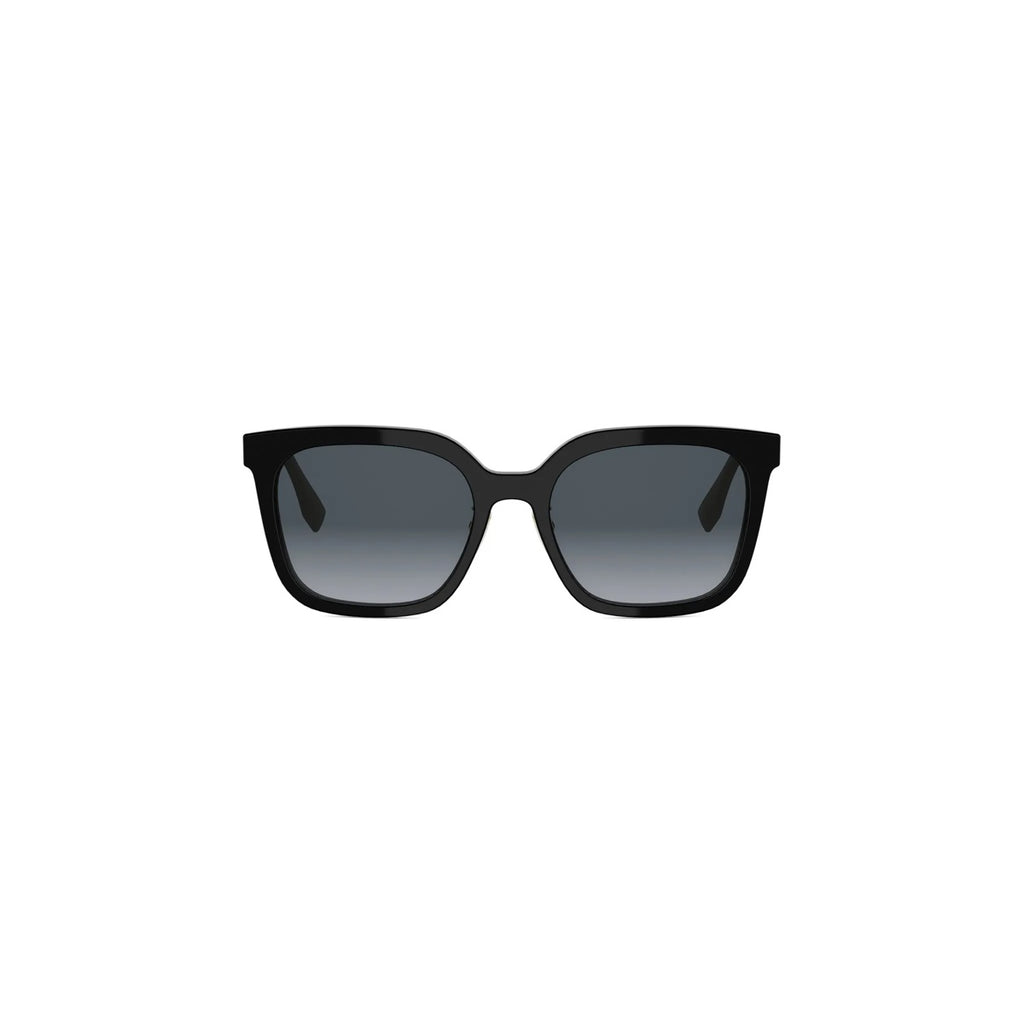 01B - Acetate Shiny Black with Grey Gradient lenses