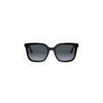 01B - Acetate Shiny Black with Grey Gradient lenses