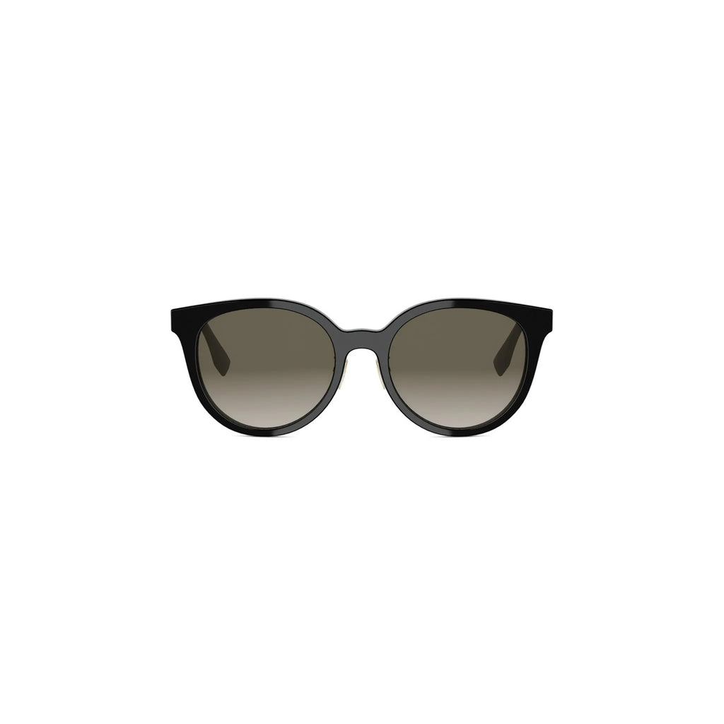 01F - Acetate Shiny Black with Brown Gradient lenses