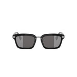 01C - Injected Shiny Black with Silver Pattern lenses