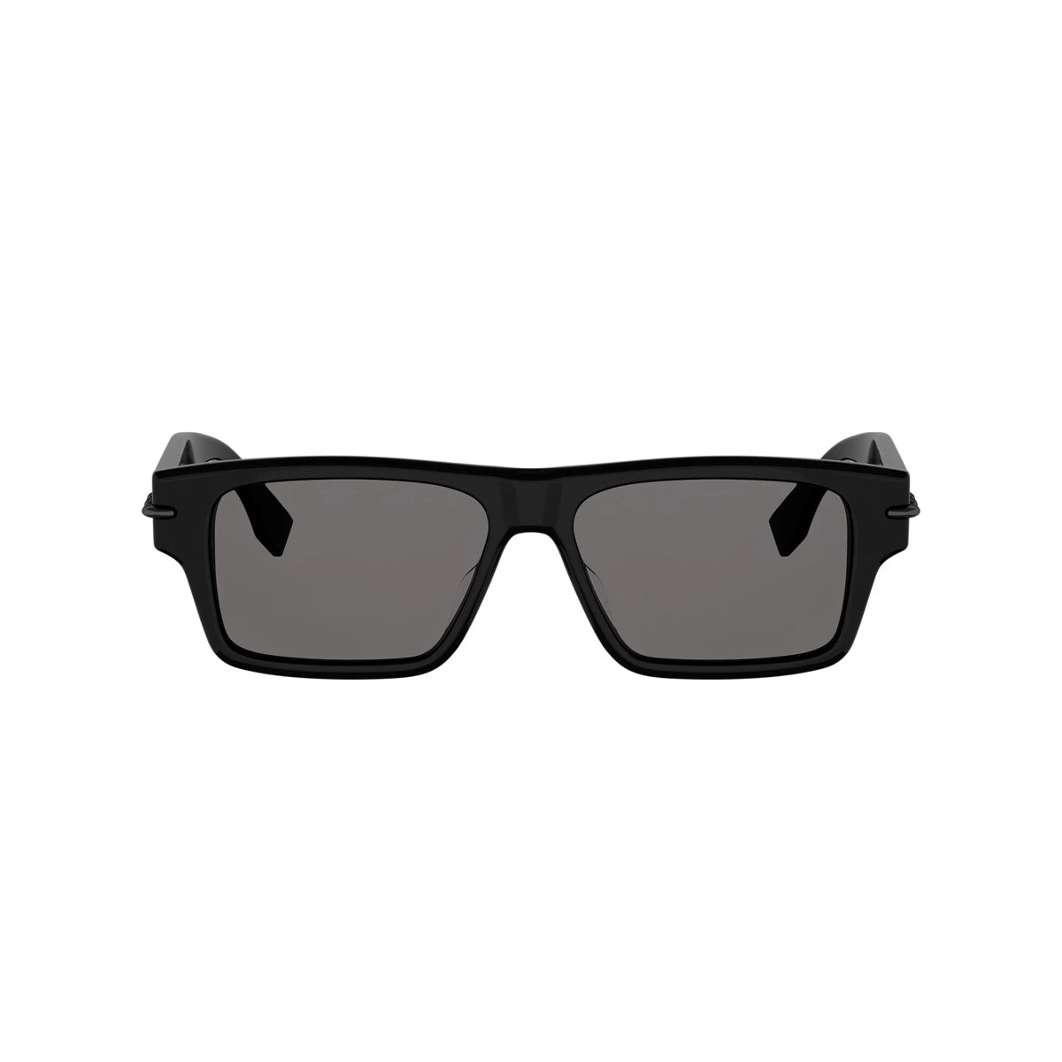 01A - Acetate Shiny Black with Grey Normal lenses