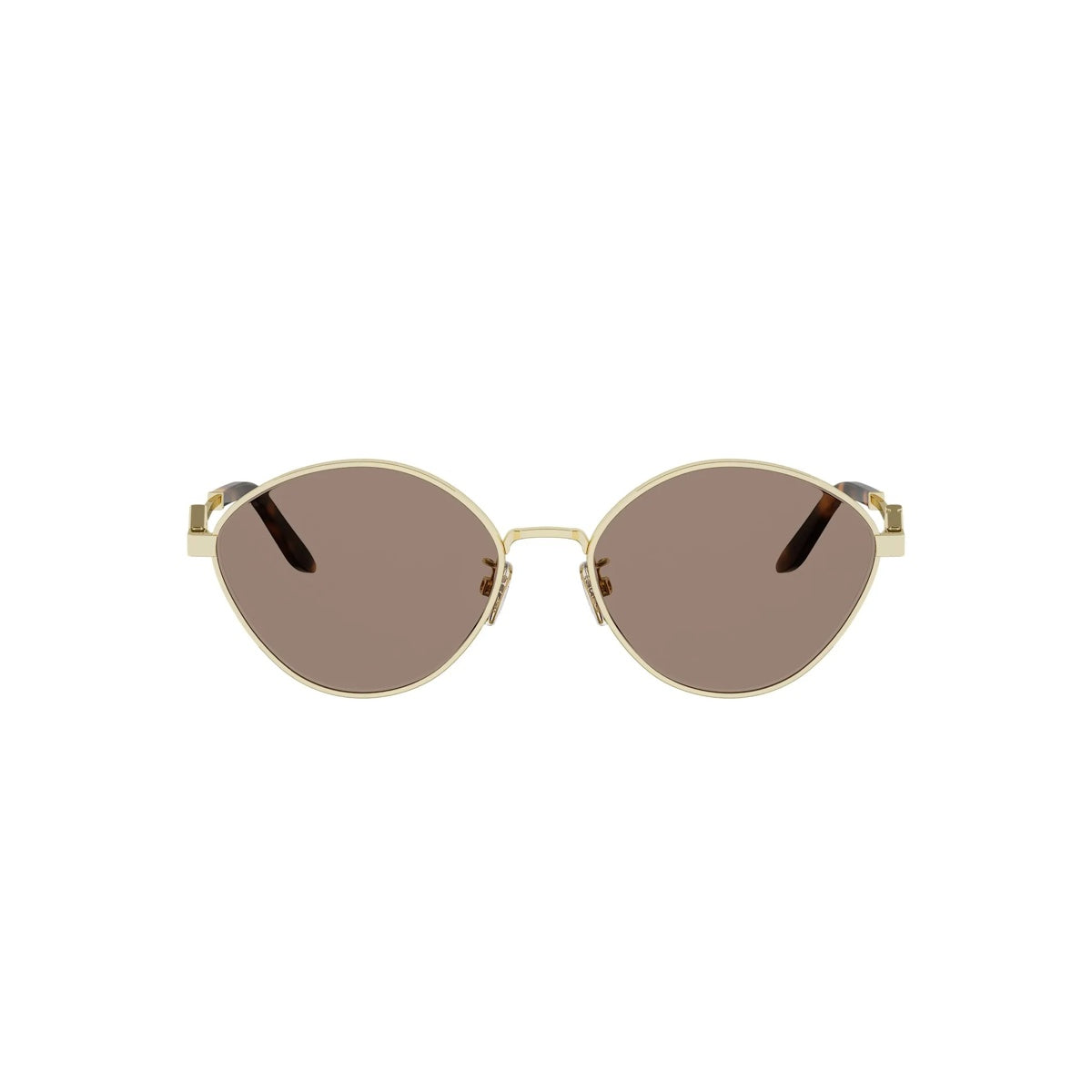 30E - Metal Shiny Gold with Brown Normal lenses