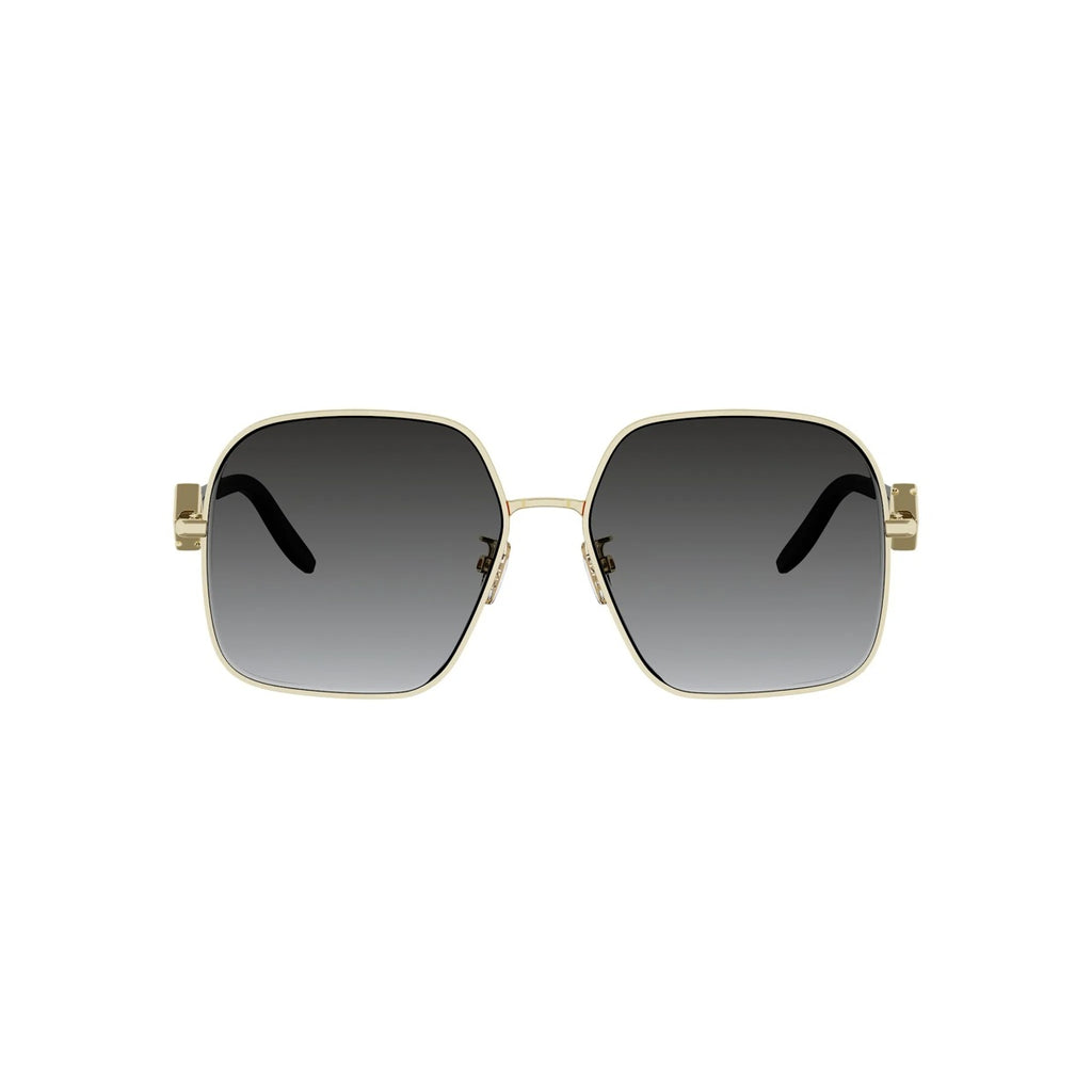 30B - Metal Shiny Gold with Grey Gradient lenses