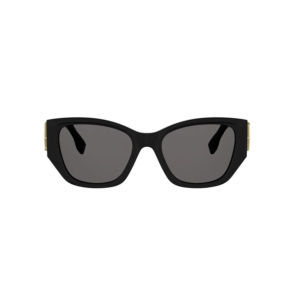 01A - Acetate Shiny Black with Grey Normal lenses