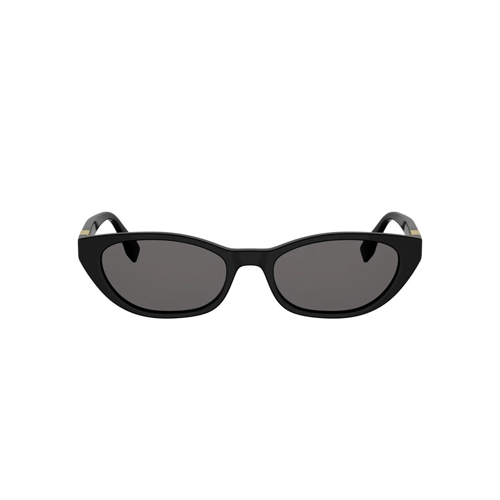 01A - Acetate Shiny Black with Grey Normal lenses