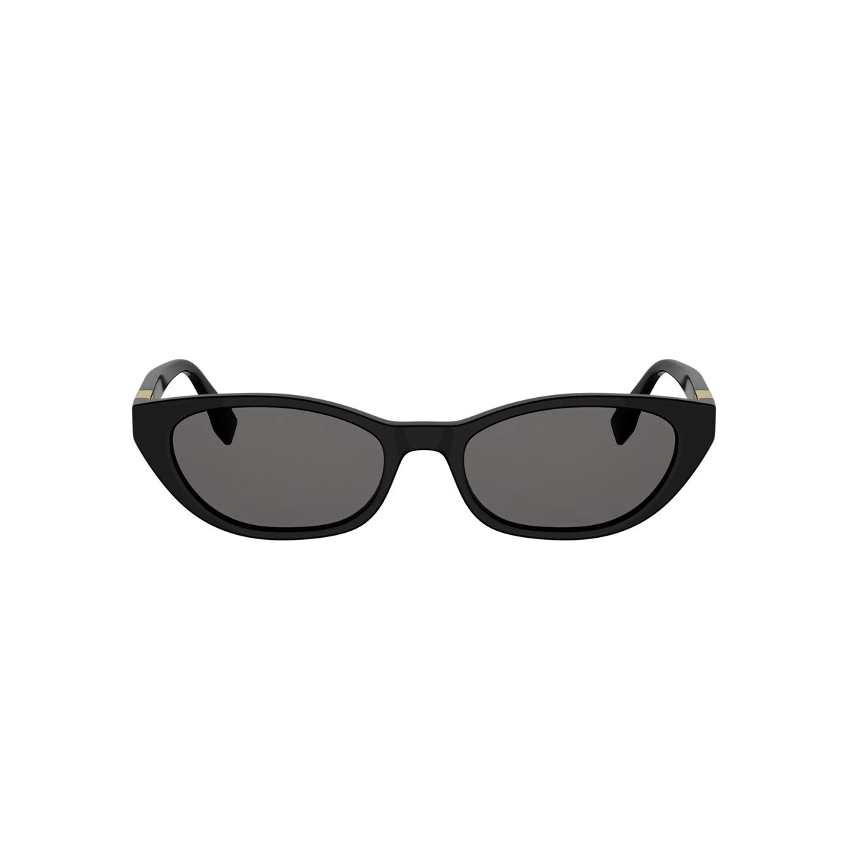 01A - Acetate Shiny Black with Grey Normal lenses