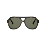 55N - Acetate Shiny Havana with Green Normal lenses