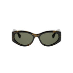 55N - Acetate Shiny Havana with Green Normal lenses