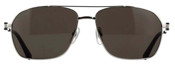 Cartier CT0163S 001 Navigator Polarized Sunglasses