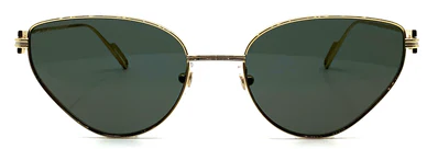 Cartier CT0155S 001 Cat Eye Sunglasses