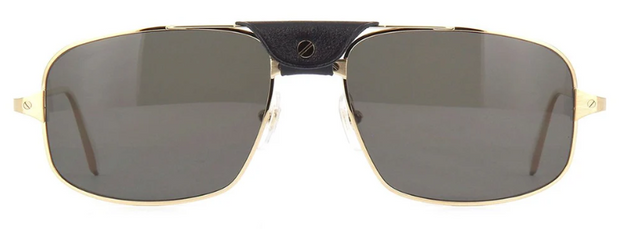 Cartier CT0193S 001 Navigator Polarized Sunglasses