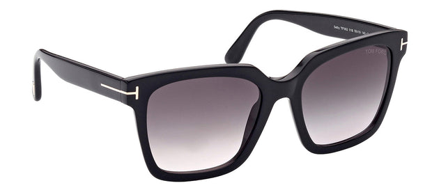 Tom Ford SELBY W FT0952 01B Square Sunglasses