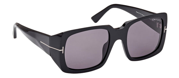 Tom Ford RYDER-02 W FT1035-N 01A Rectangle Sunglasses