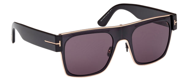Tom Ford EDWIN W FT1073 01A Flattop Sunglasses