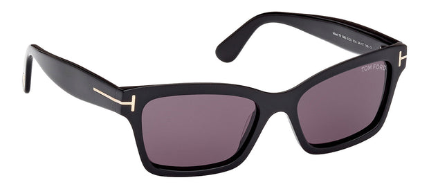 Tom Ford MIKEL W FT1085 01A Cat Eye Sunglasses
