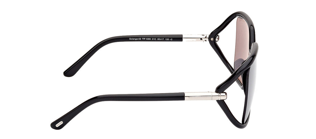 TOM FORD SOLANGE-02 01C Oversized Square Sunglasses