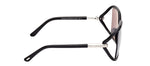 TOM FORD SOLANGE-02 01C Oversized Square Sunglasses