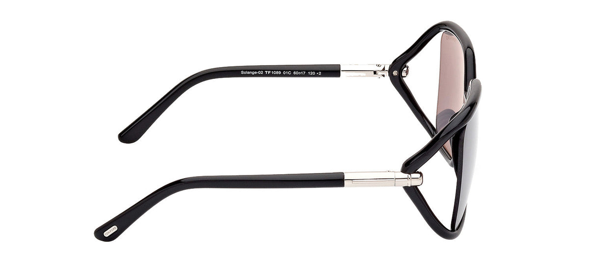 TOM FORD SOLANGE-02 01C Oversized Square Sunglasses