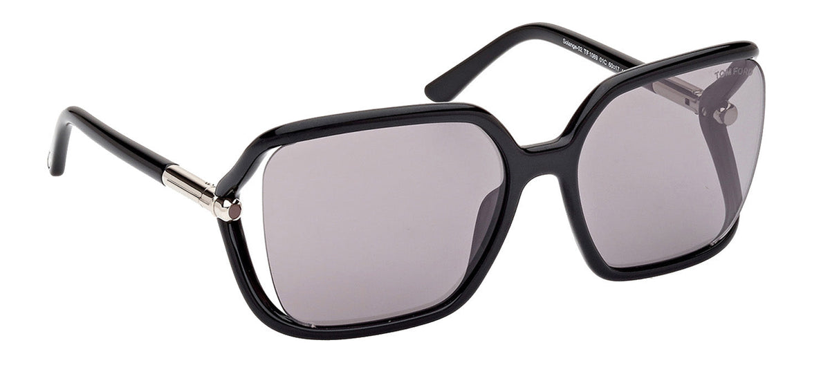 TOM FORD SOLANGE-02 01C Oversized Square Sunglasses