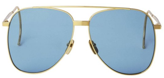 GUCCI GG0953S 001 Aviator Sunglasses