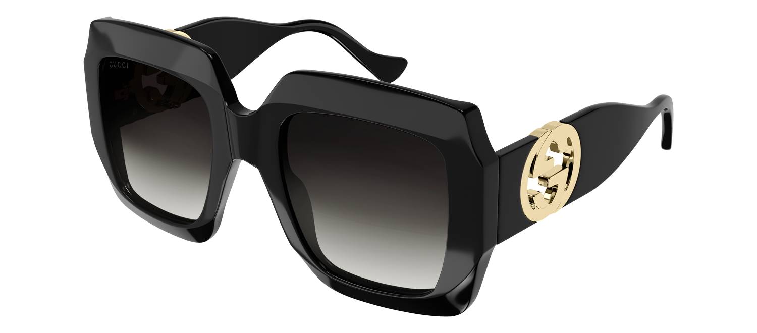 Gucci GG1022S 001 Oversized Square Sunglasses