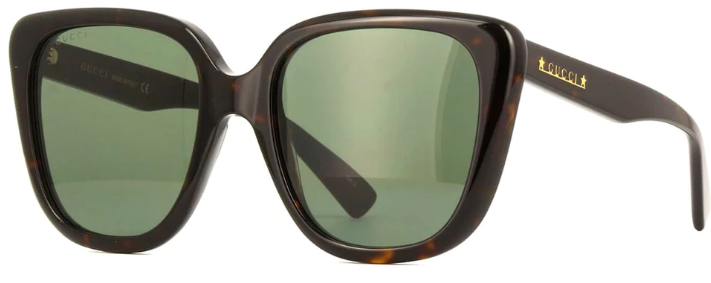 GUCCI GG1169S 003 Butterfly Sunglasses