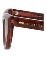 Gucci GG1521S W Pink Pink Brown Cat Eye Sunglasses