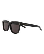 Gucci GG1523S M Black Black Grey Square/Rectangle Sunglasses