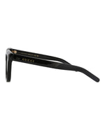 Gucci GG1523S M Black Black Grey Square/Rectangle Sunglasses