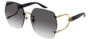 Gucci GG1562S W 001 Oversized Square Sunglasses
