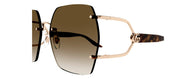 Gucci GG1562S W 002 Oversized Square Sunglasses