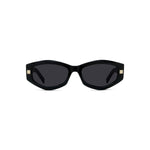 01A - Acetate Shiny Black / Smoke