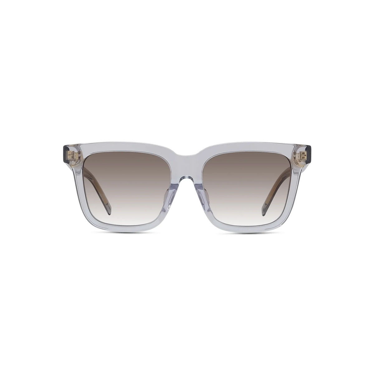 20F - Acetate Shiny Grey with Brown Gradient lenses