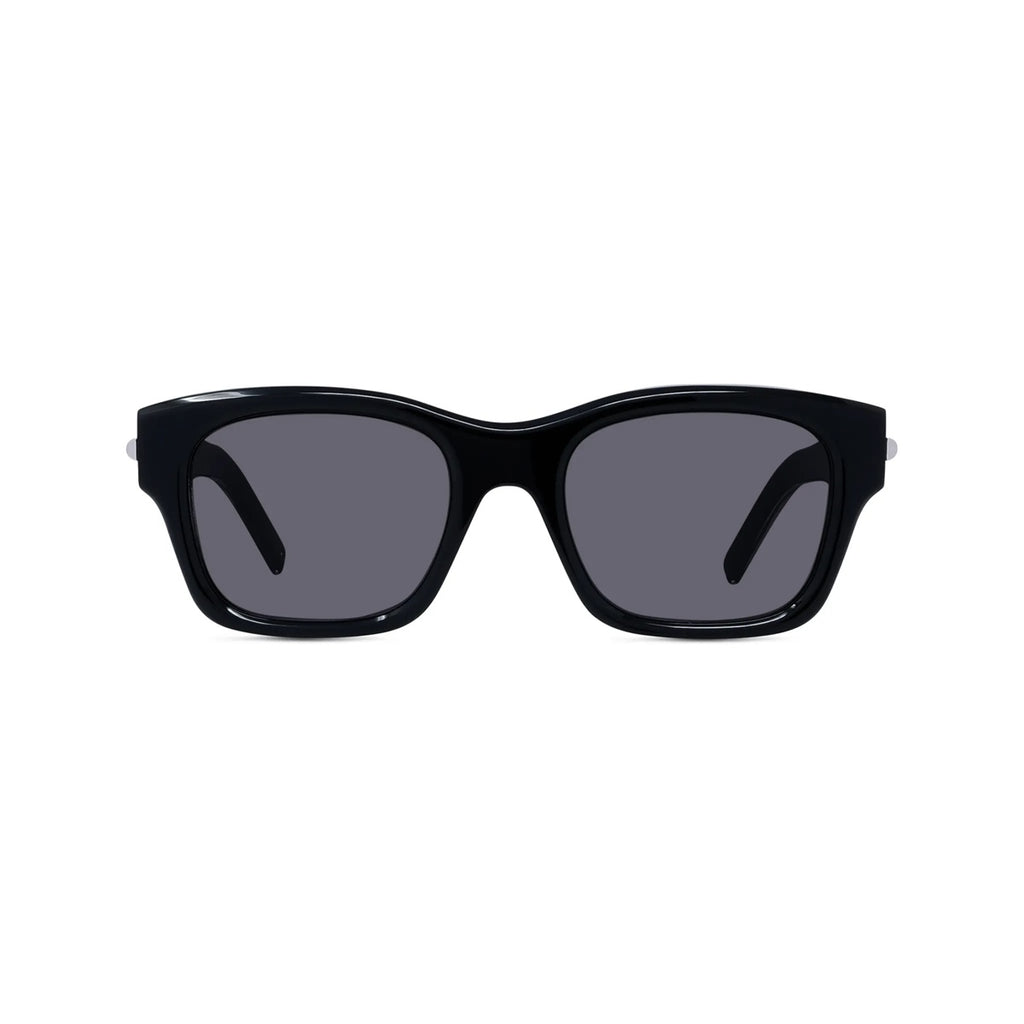 01A - Acetate Shiny Black with Grey Normal lenses