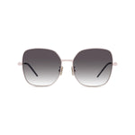 28B - Metal Shiny Rose with Grey Gradient lenses