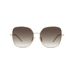 32F - Metal Shiny Yellow with Brown Gradient lenses