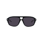 01A - Acetate Shiny Black with Grey Normal lenses