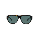 52N - Acetate Shiny Havana with Green Normal lenses