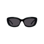 01A - Acetate Shiny Black with Grey Normal lenses