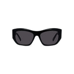 01A - Acetate Shiny Black with Grey Normal lenses