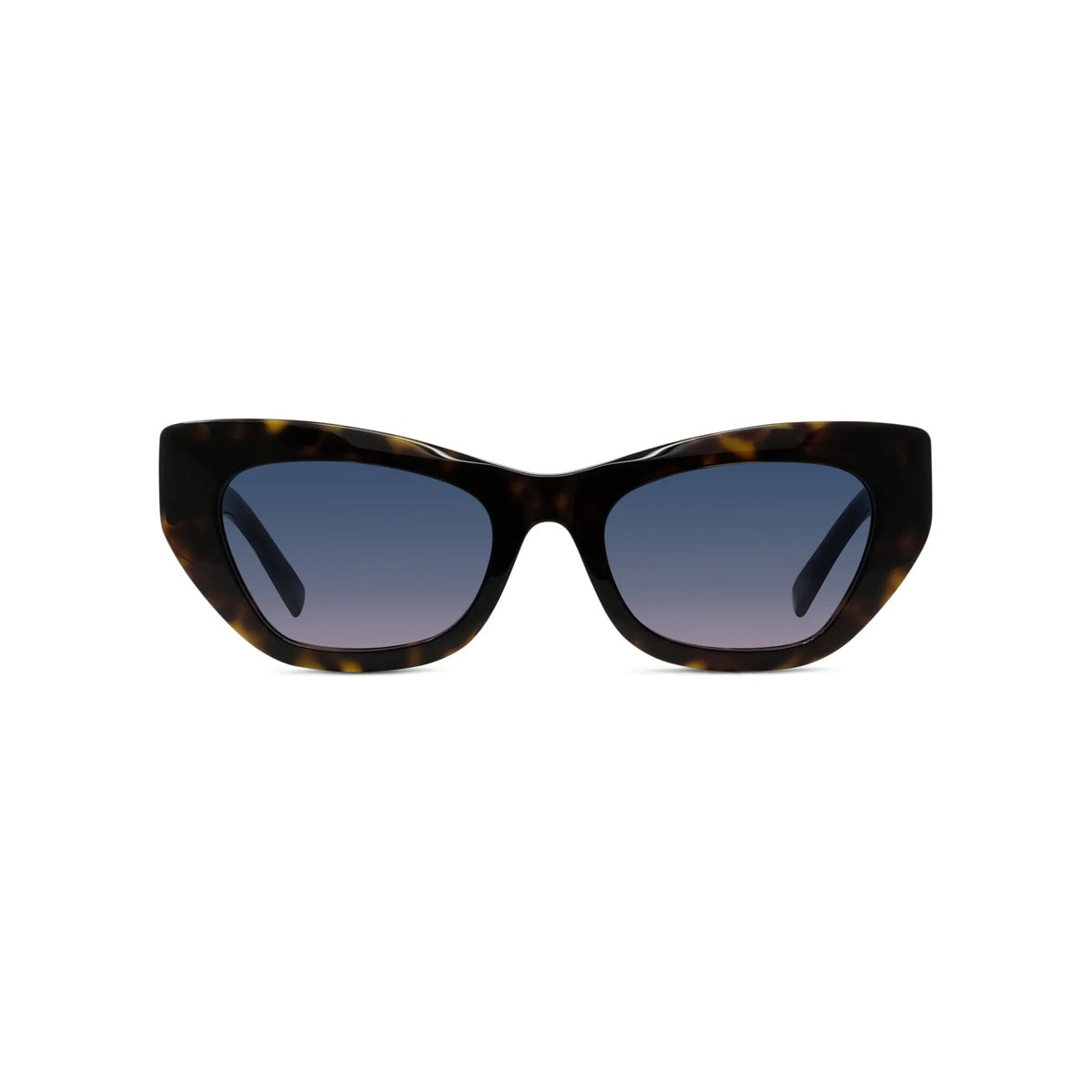 52W - Acetate Shiny Havana with Blue Gradient lenses