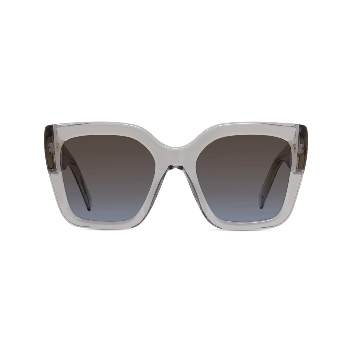 20W - Acetate Shiny Grey with Brown Gradient lenses