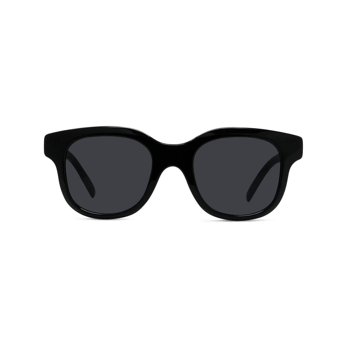 01A - Acetate Shiny Black with Black Normal lenses