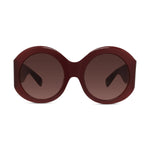 69T - Acetate Shiny Red with Red Gradient lenses