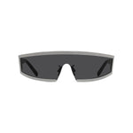 16A - Metal Shiny Silver with Black Normal lenses