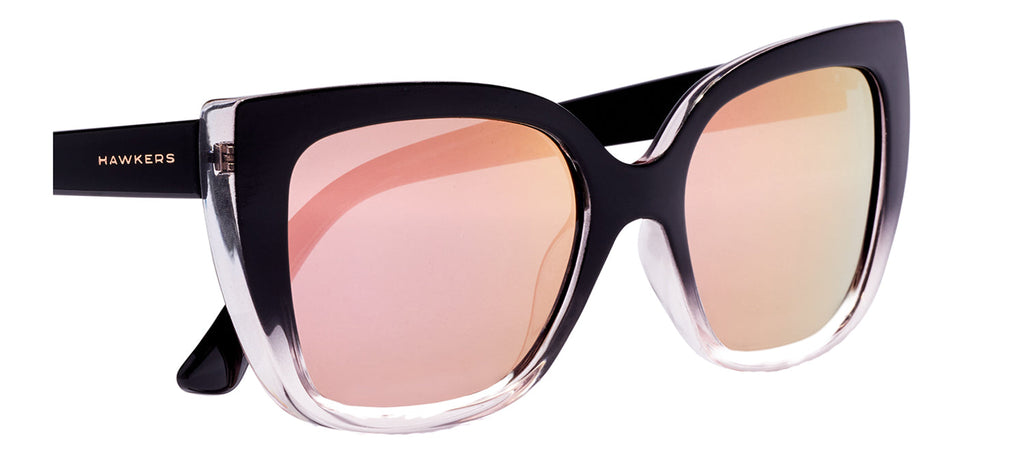 Hawkers BRIGITTE HBRI22BKTP BKTP Butterfly Polarized Sunglasses