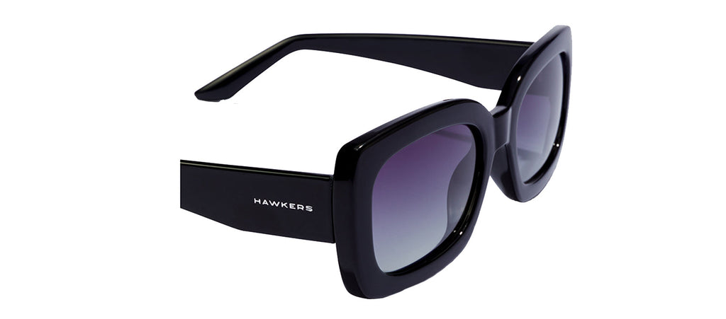 Hawkers GIGI HGIG22BGTP BGTP Rectangle Polarized Sunglasses