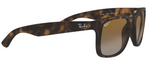Ray-Ban RB4165 865/T5 Justin Polarized Wayfarer Sunglasses