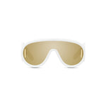 25G - Injected Shiny Ivory / Brown Mirror